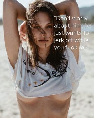 beautiful hotwife shaved pussy asses cumshot eat cuckold femdom