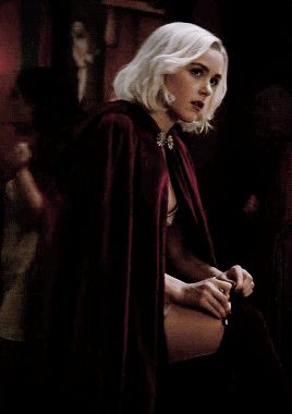 Horny Sabrina seduces her warlock friend.