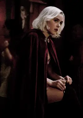 Horny Sabrina seduces her warlock friend.