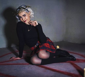 "Help me summon Satan and I promise I'll suck your cock."