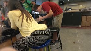 I know you're staring at my ass