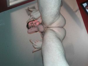 Down under pov of my hard cock