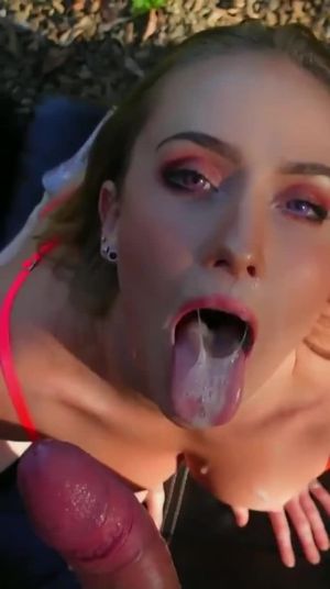 Good slut. Take your cum with pride.