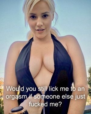 She is so excited about fucking other men!