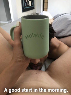 She stayed the night but was nice enough to send you a pic