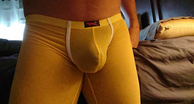 My yellow tights. So comfortable