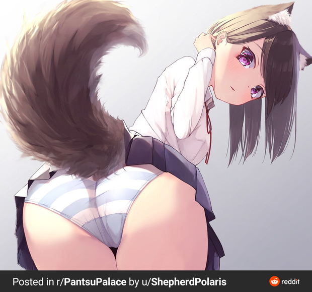 Striped panties