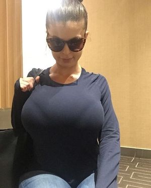 Stealthy huge boobs