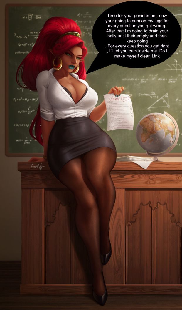 Miss Urbosa wanting Links hard cock