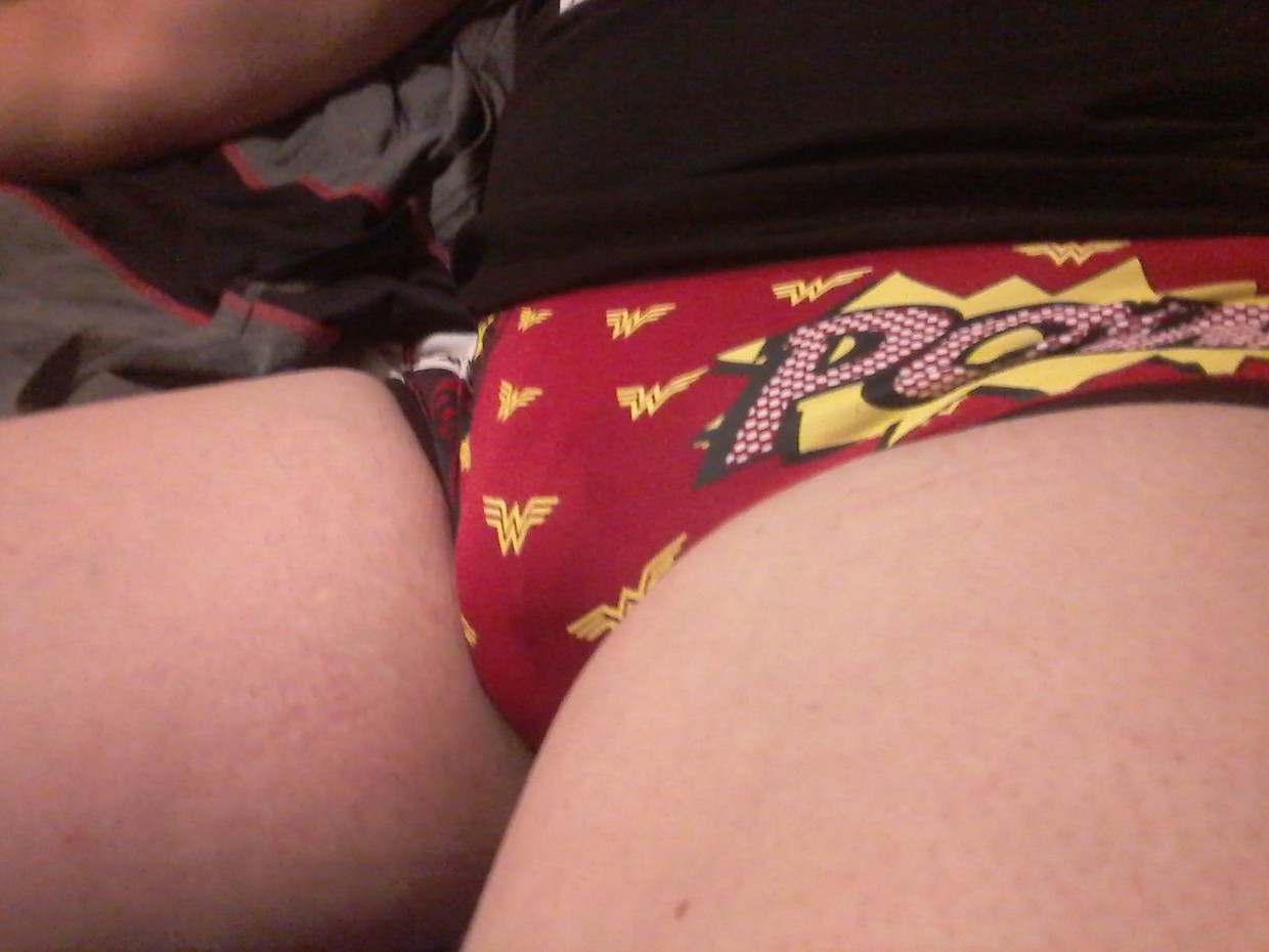Panties keeping my clitty in check