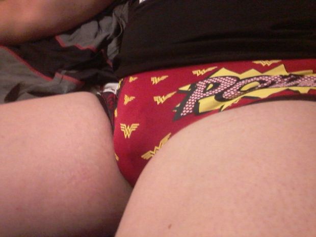Panties keeping my clitty in check