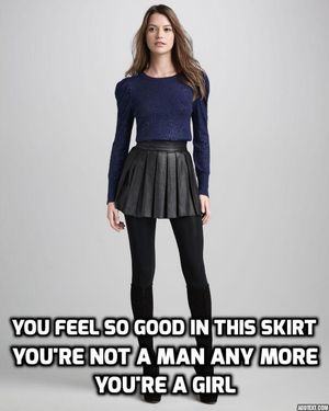 crossdresser brainwashing slave captions fuck