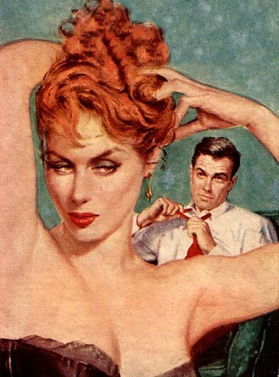 Sexy redhead and her son!