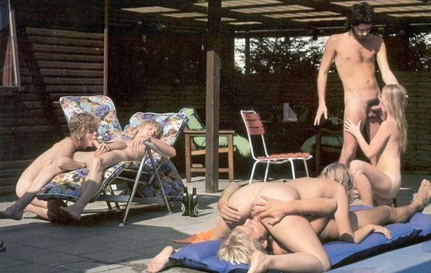 Classic retro orgy