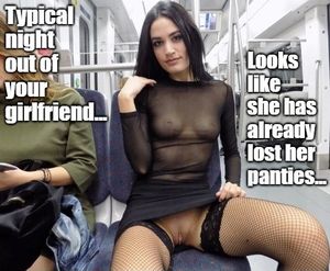 Your gf was born to be slut