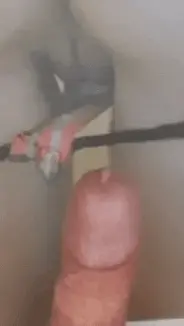 My cock cumming for a delightful pussy - Gif