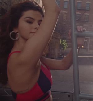 Selena gives you a peek