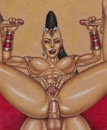 Sheeva fazendo anal