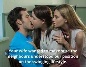 Your wife wanted to make sure