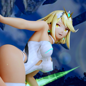 [Xenoblade Chronicles] Mythra 3D Model