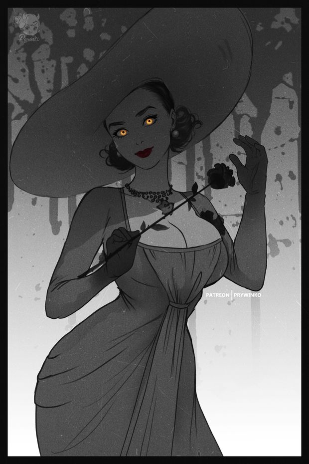 Tall Vampire Lady (Resident Evil VIII) by Prywinko