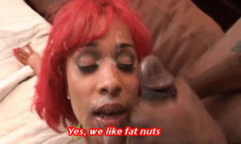 What can I say, she really love nuts