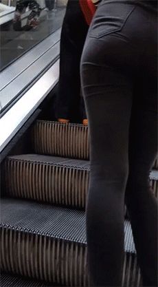 perfect tight teen ass black jeans street 4