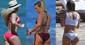 Hilary Duff ass collage