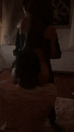 2 BBCs Running Train On Petite Gf threesome pov petite interracial blow job bbc 3some GIF
