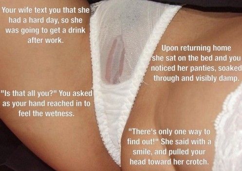 Wife Cum on panties