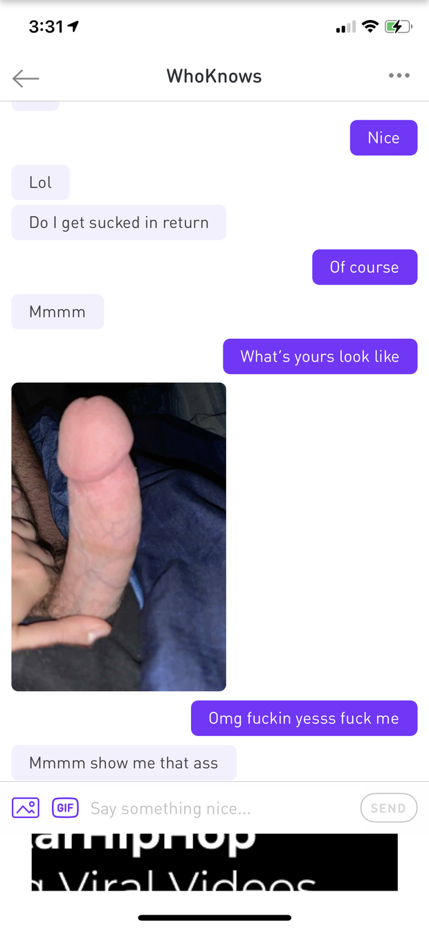 Mmmm he’s big