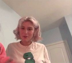 blonde reveal underboobs