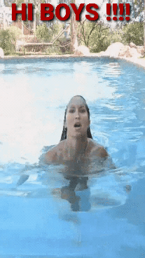 MISS SHARON POOL PARTY