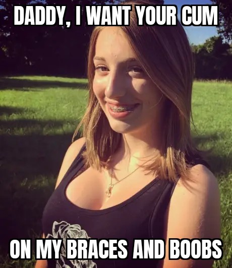 Trin daddy braces cum