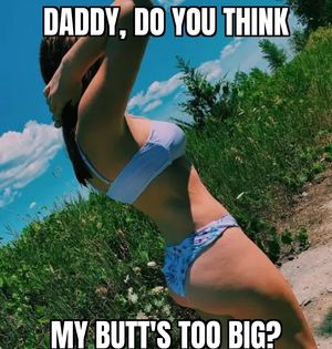 Trin daddy bikini butt