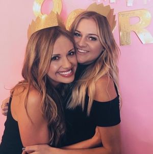Carly and Kelsea “celebrate” together
