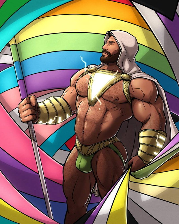 Pedro Peña SHAZAM gay