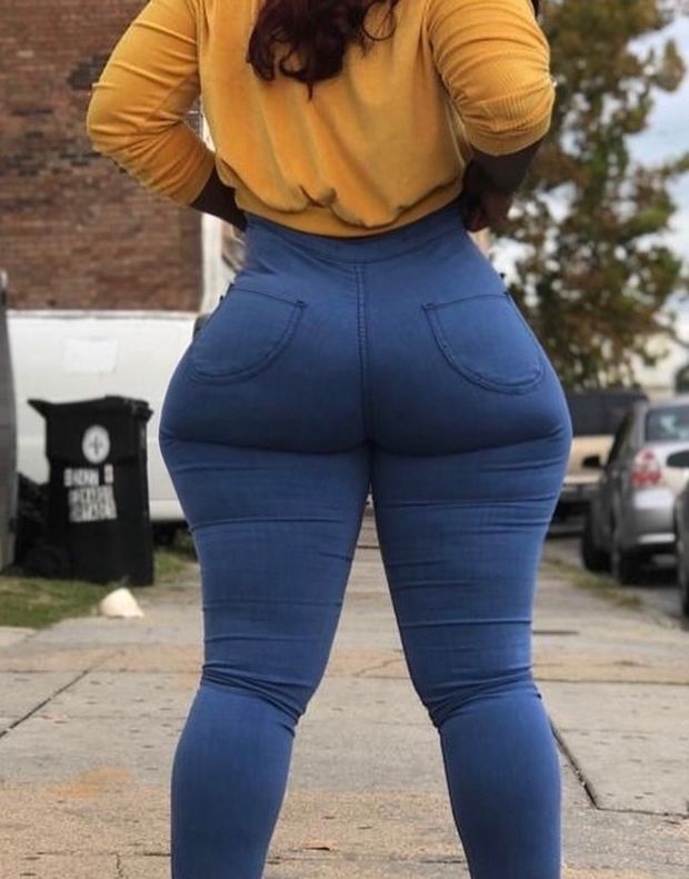WIDE BLACK ASS!