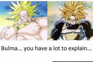 Vegeta is not the father!
