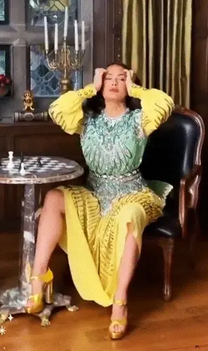 Beautiful elegant dress.