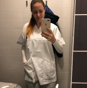 First day on the job.