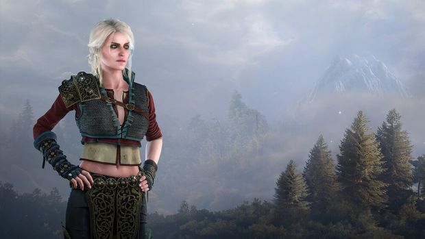 Ciri Alternate Look-The Witcher 3