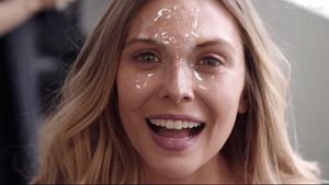 Elizabeth Olsen Facial