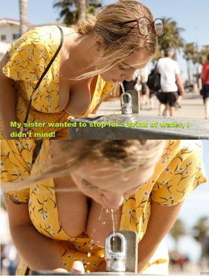 Stopping for a drink