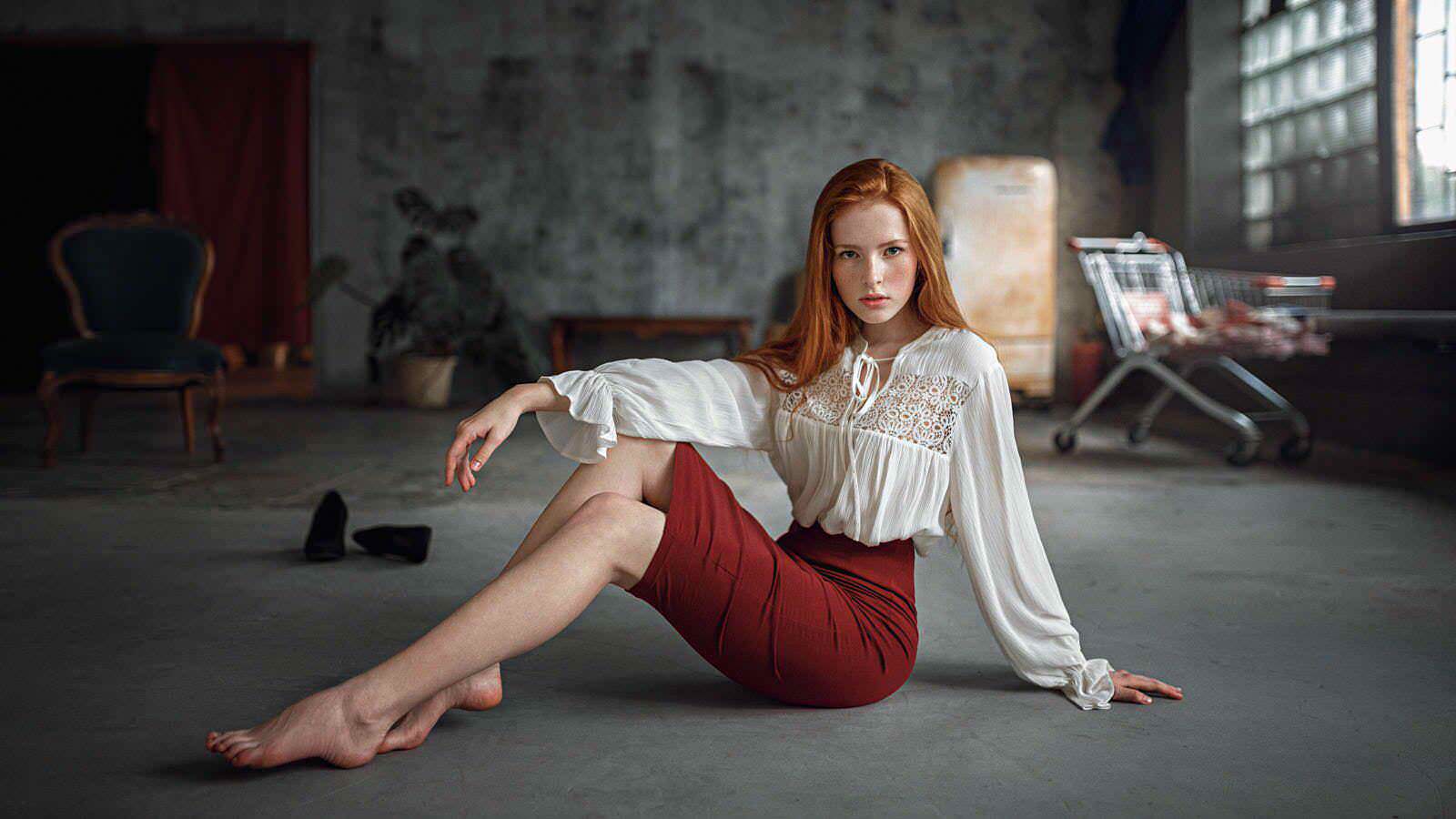 Beautiful redhead