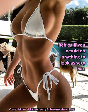 tgirl transformation slave caption pics