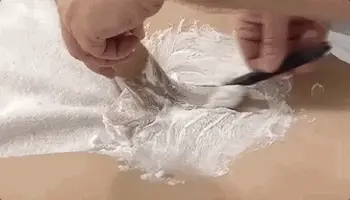 Smooth, naked, pristine...