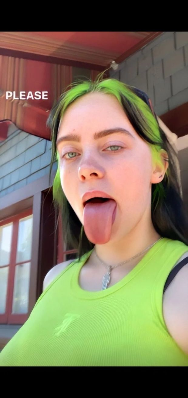 Billie's tongue ????