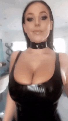 angela in latex