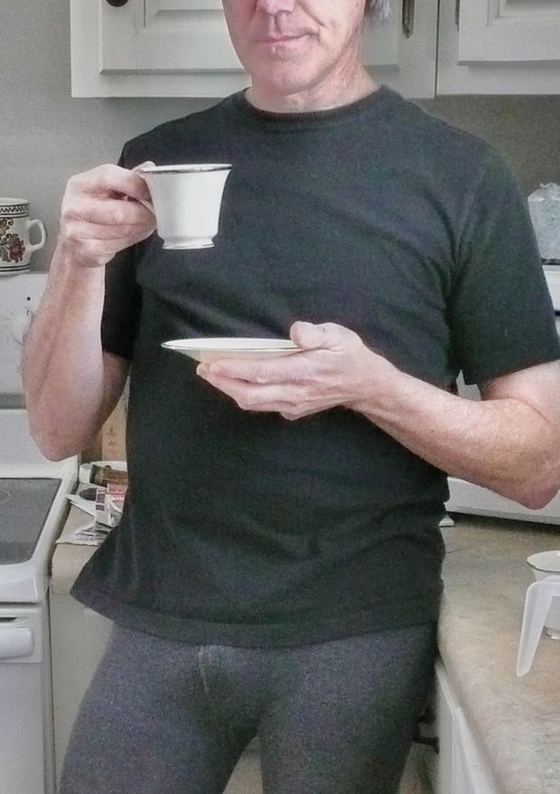 Me, my cock & tea